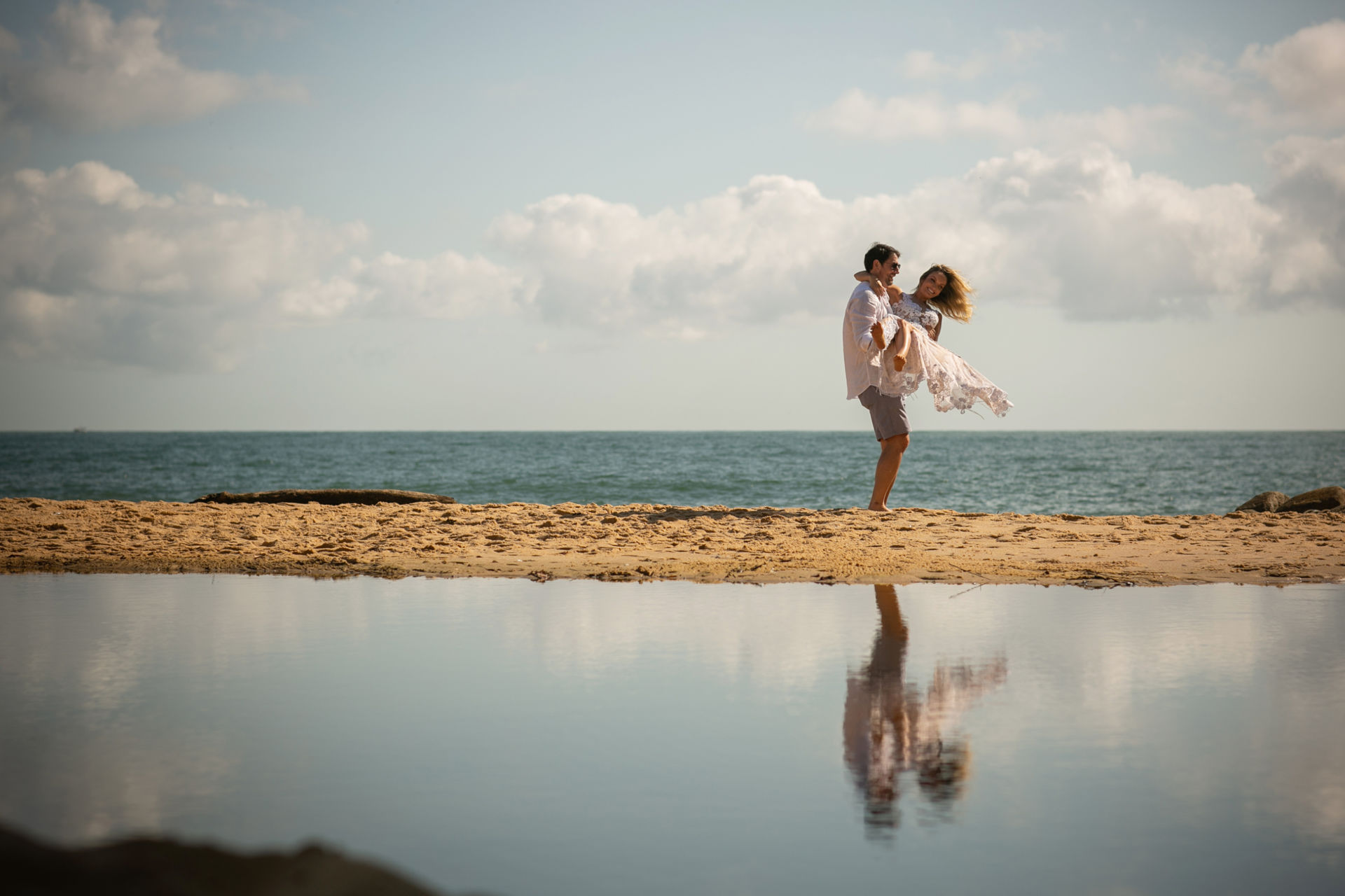 Foto PRE WEDDING - TISCIANE E RODRIGO - PRAIA DE TAQUARAS - Imagem 12