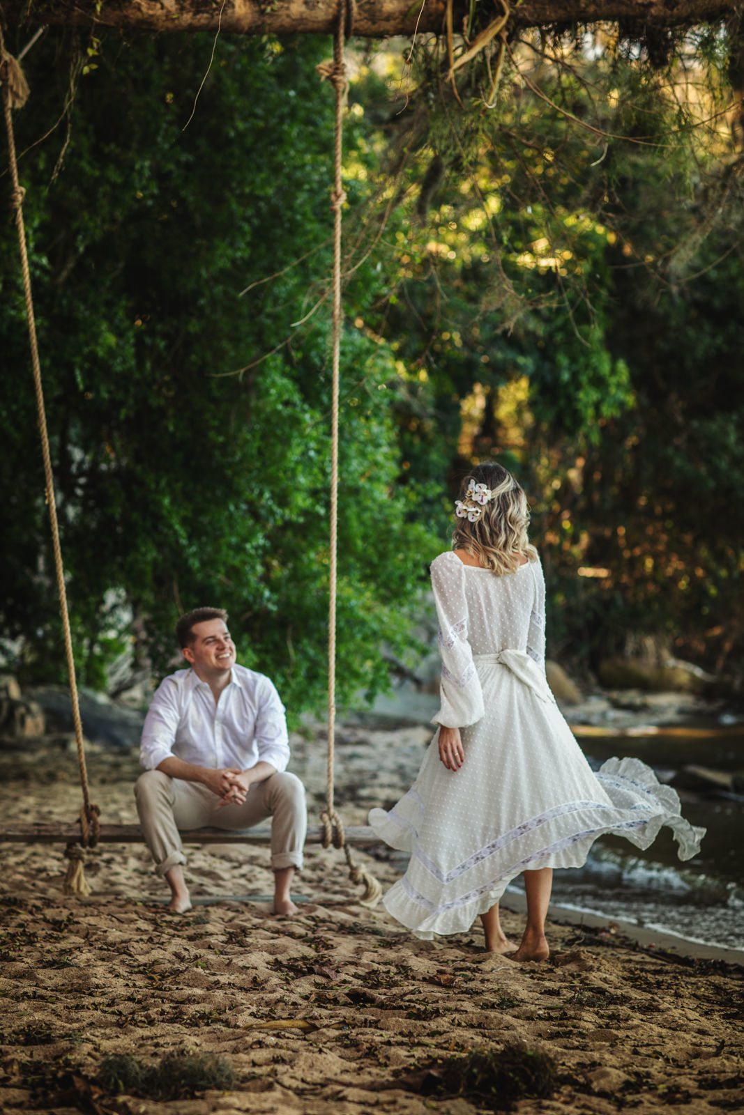 Foto PRE WEDDING - ELOISE E GUILHERME - CABANA DOS SONHOS - FLORIPA - Imagem 12