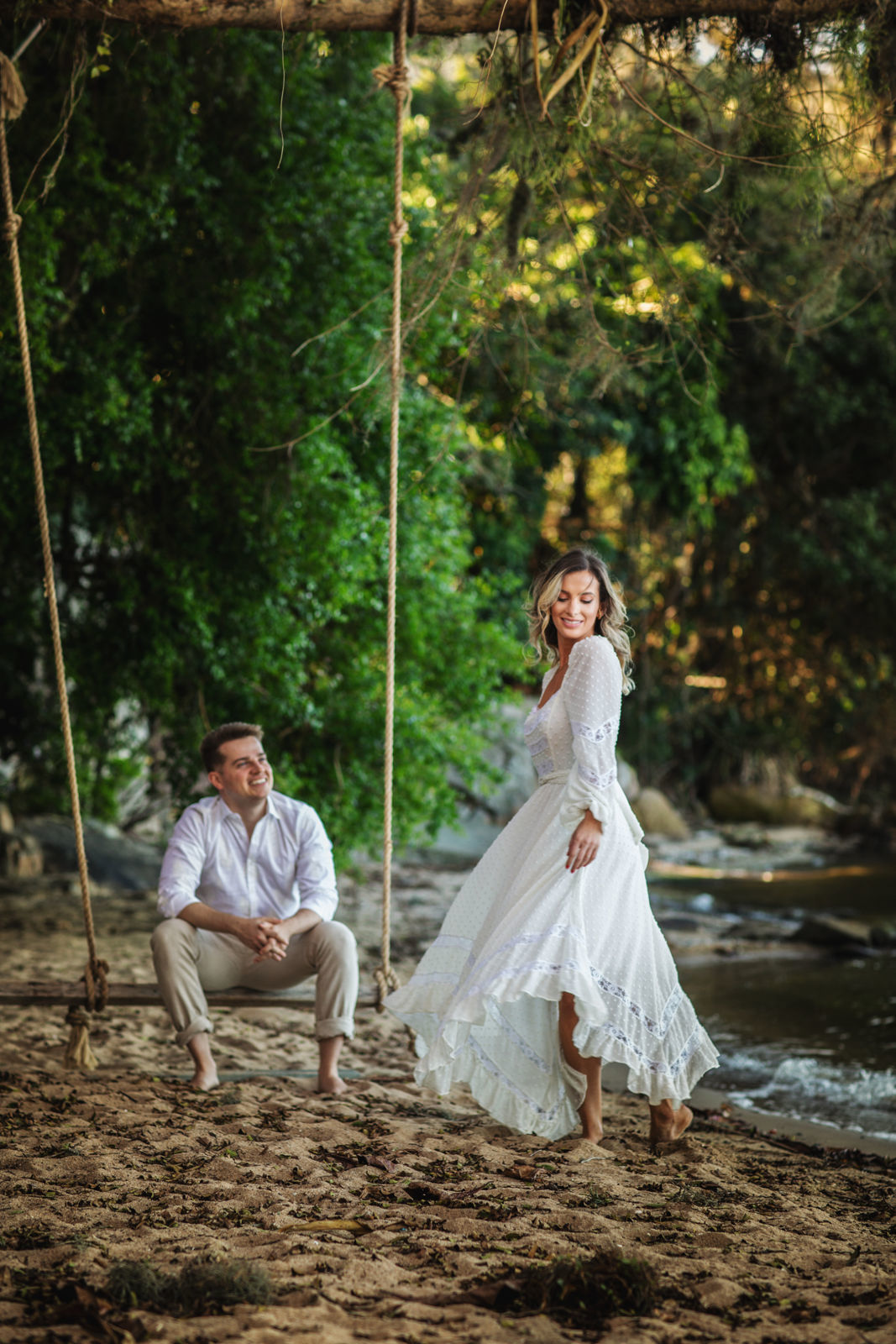 Foto PRE WEDDING - ELOISE E GUILHERME - CABANA DOS SONHOS - FLORIPA - Imagem 11